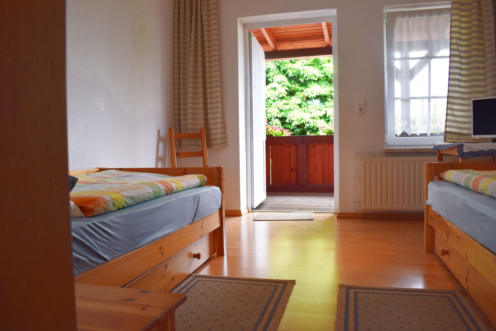 Blick in die Pension Ritters Hof